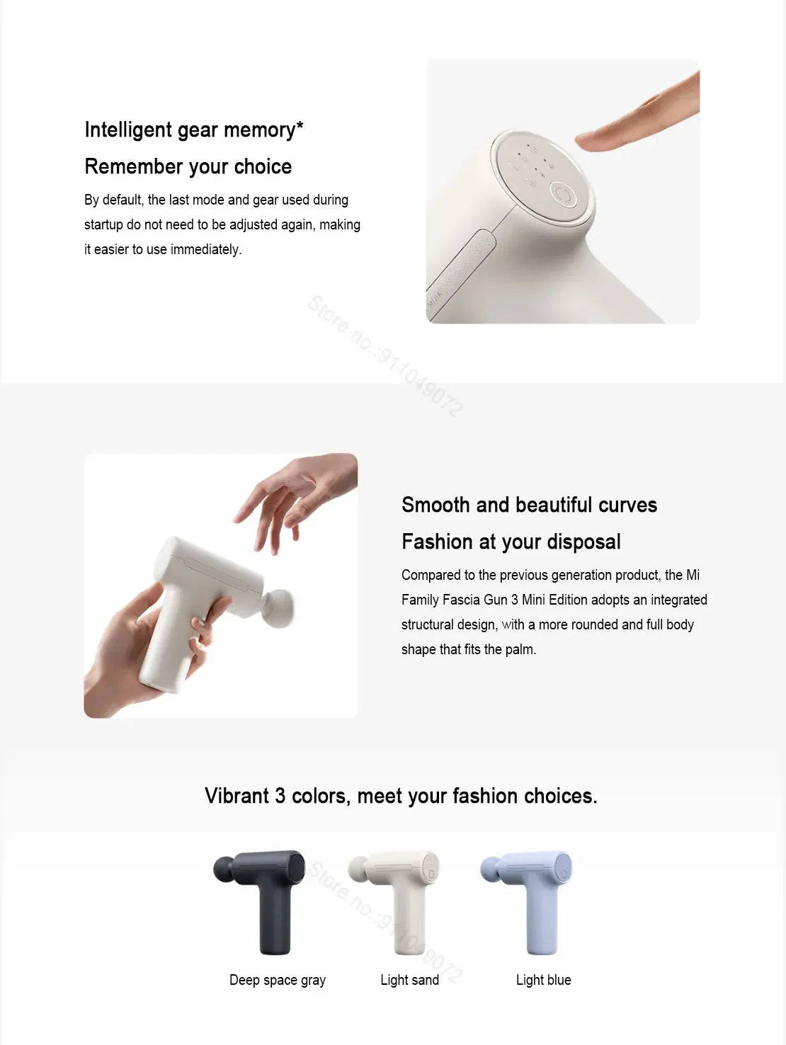 Mini Fascia Massage Gun with 12kg Thrust Power
