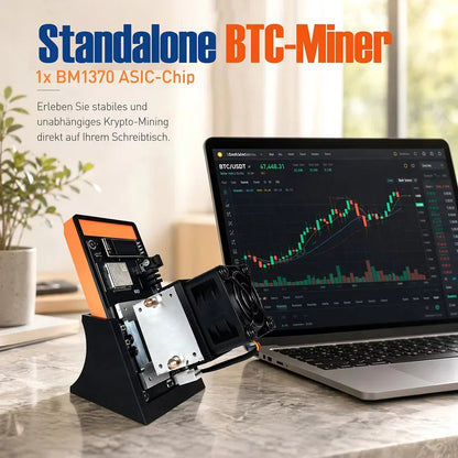 Open Source Bitcoin Miner 1.7TH/s BM1370 Solo Mining