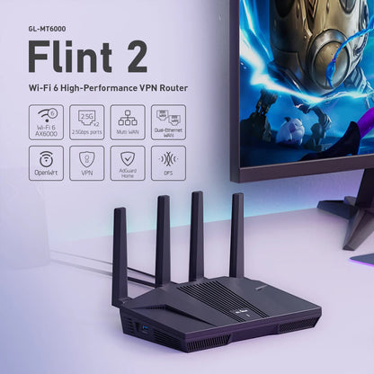 Smart WiFi 6 Home and Office Router with Parental Control