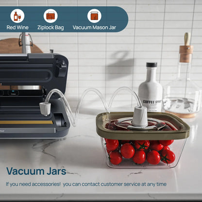 Multifunction Vacuum Sealer for Sous Vide and Food Storage