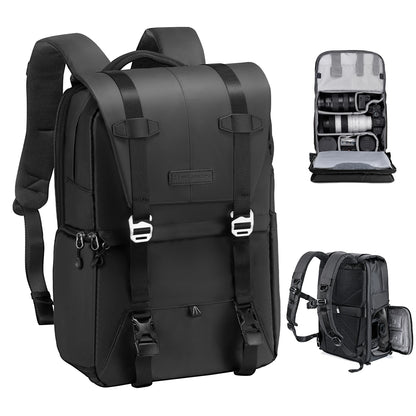 Waterproof Camera Backpack for Travel Photography