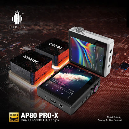 Compact Hi-Res Music Player with DSD256 & Dual DAC