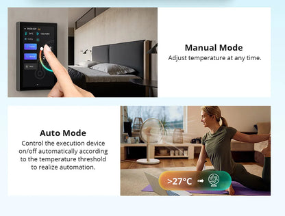 120 Pro Smart Home Panel with DIY Control White
