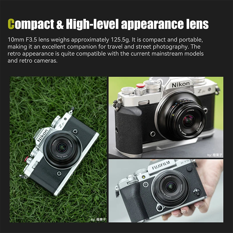 10mm Ultra Wide Angle APS-C E-Mount Lens