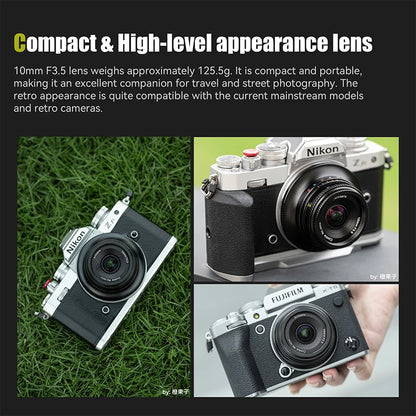10mm Ultra Wide Angle APS-C E-Mount Lens