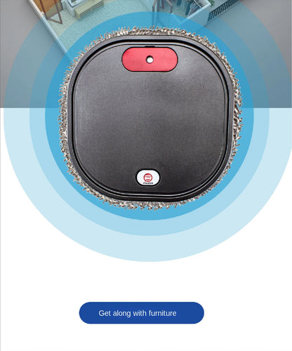Smart Mopping Robot for Sweeping and Spraying