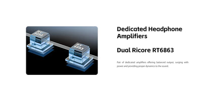USB DAC Amplifier with DSD512 & PCM768