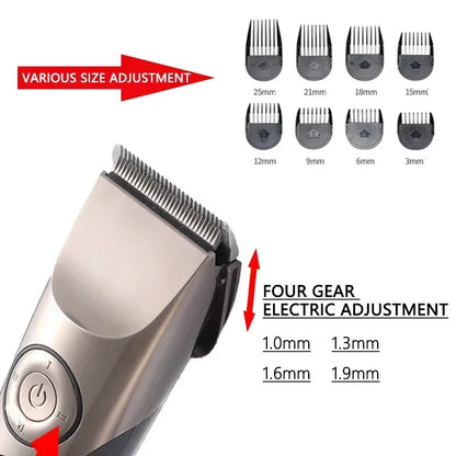 Rechargeable Men’s Hair Clipper for Barbering and Grooming