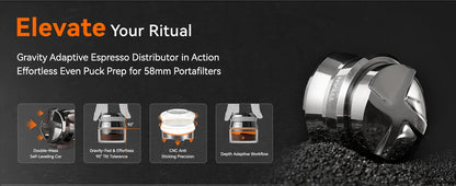 51mm Gravity Adaptive Espresso Tamper Stainless Steel
