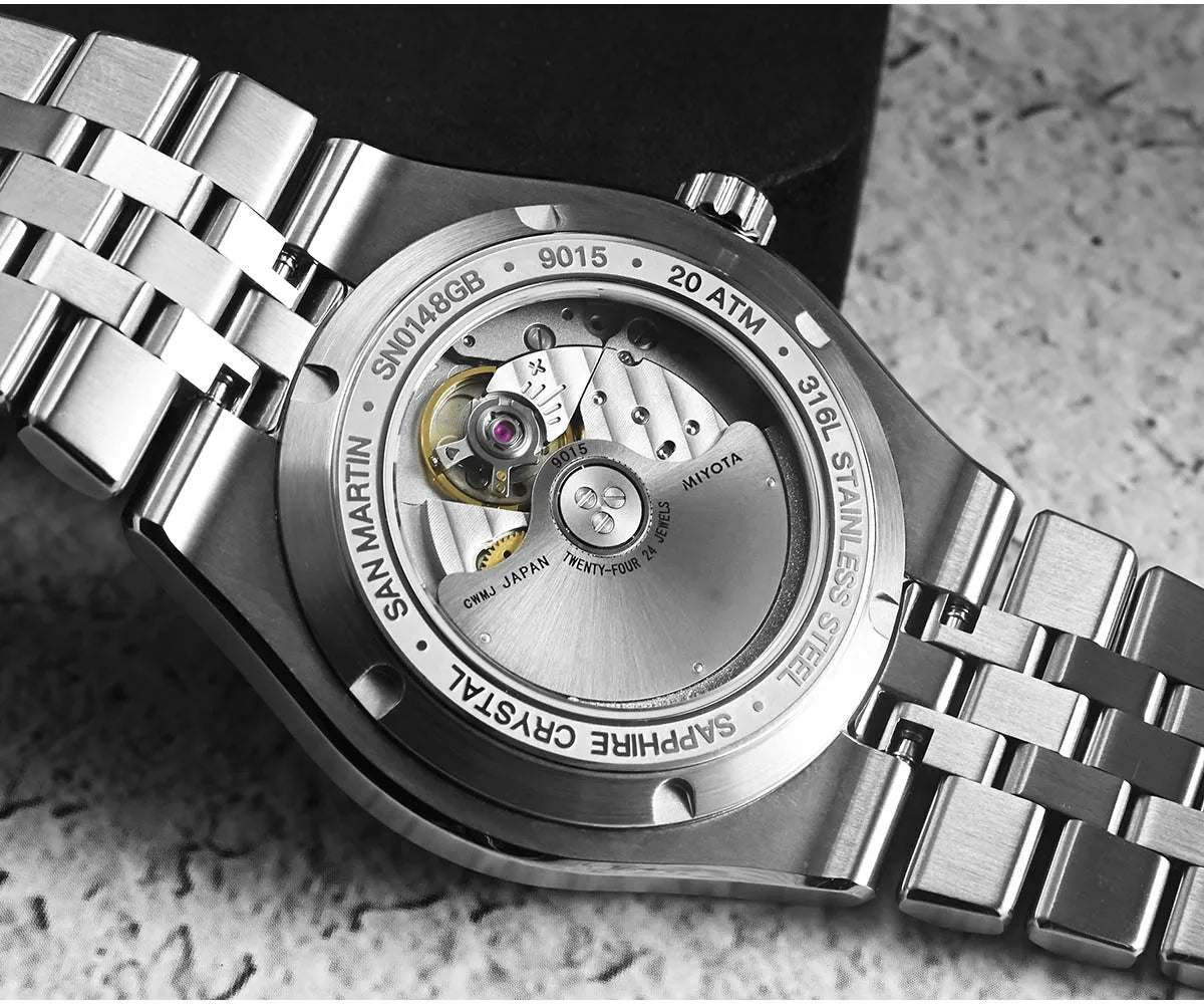 40mm Blue Vortex Automatic Diver Watch