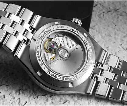 40mm Blue Vortex Automatic Diver Watch
