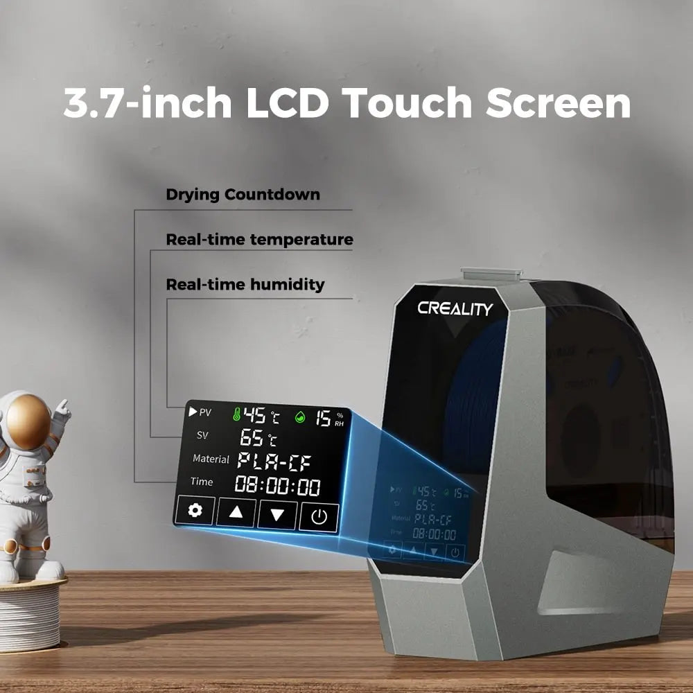 Smart Filament Dryer Box with Real-Time Humidity Monitor