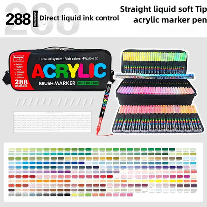 Colors Acrylic Paint Markers for Rock Painting DIY Set