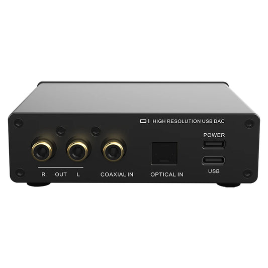 High-Resolution USB Audio DAC 768kHz 32-Bit