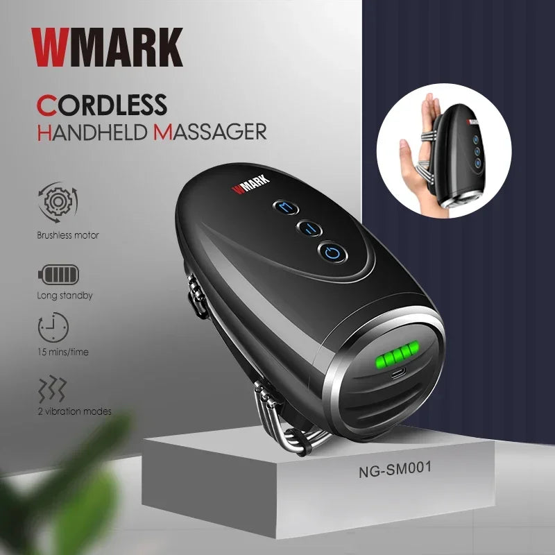 Rechargeable Handheld Massager for Barbers and Grooming