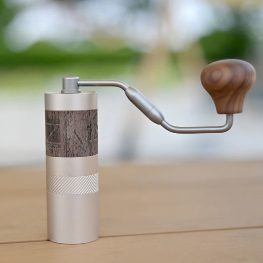 Portable Manual Coffee Grinder with 38mm Stainless Steel Burr