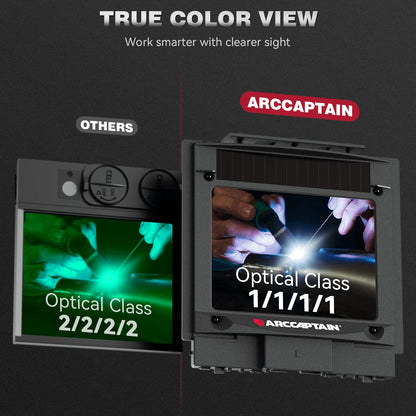 Auto Darkening Welding Helmet with True Colour Lens