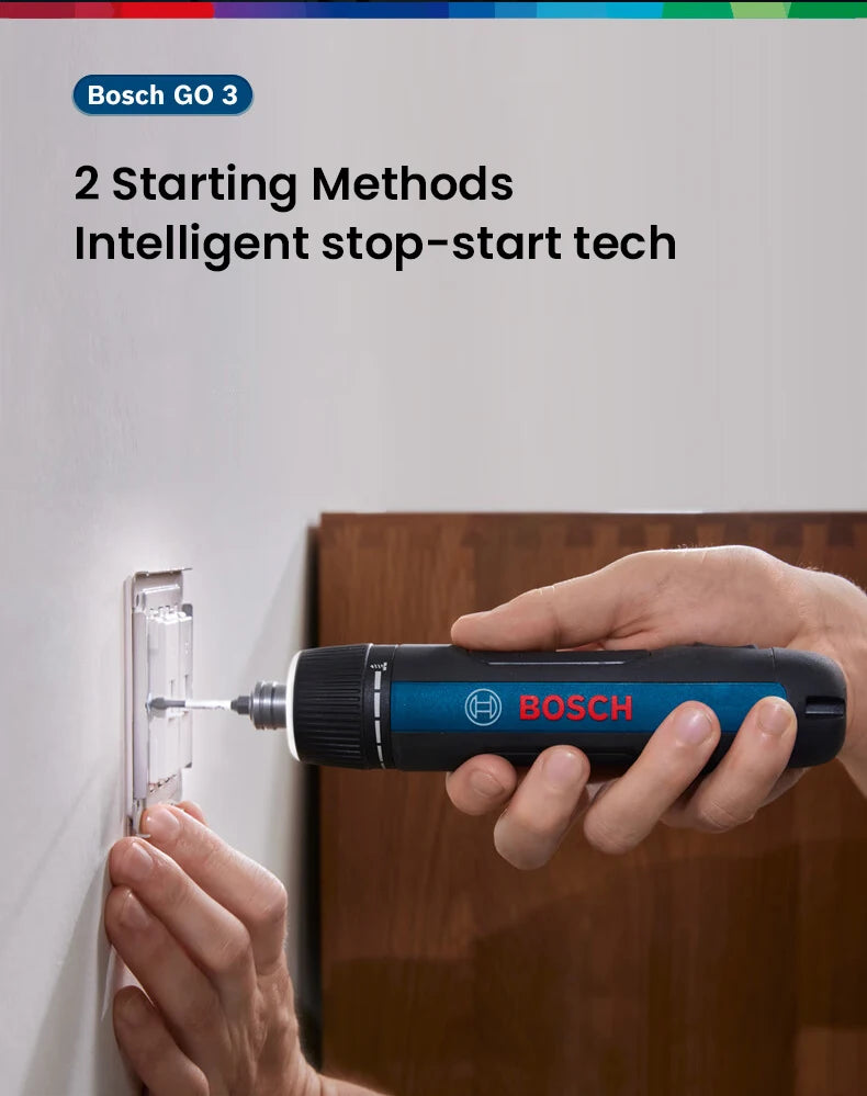 3.6V Cordless Electric Screwdriver with 25-Piece Bits Kit
