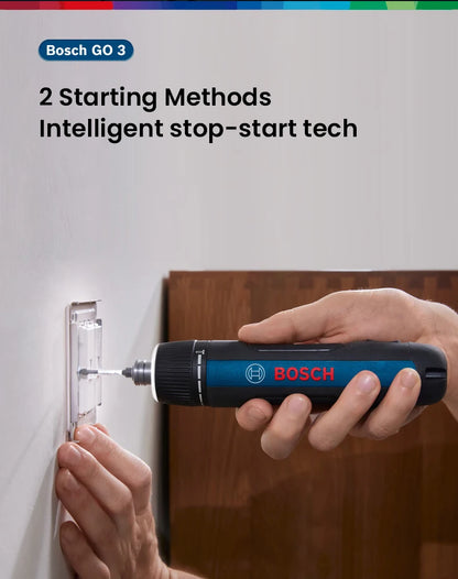 3.6V Cordless Electric Screwdriver with 25-Piece Bits Kit