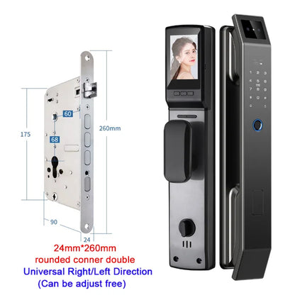 Digital Door Lock with Fingerprint Password and Face Scan