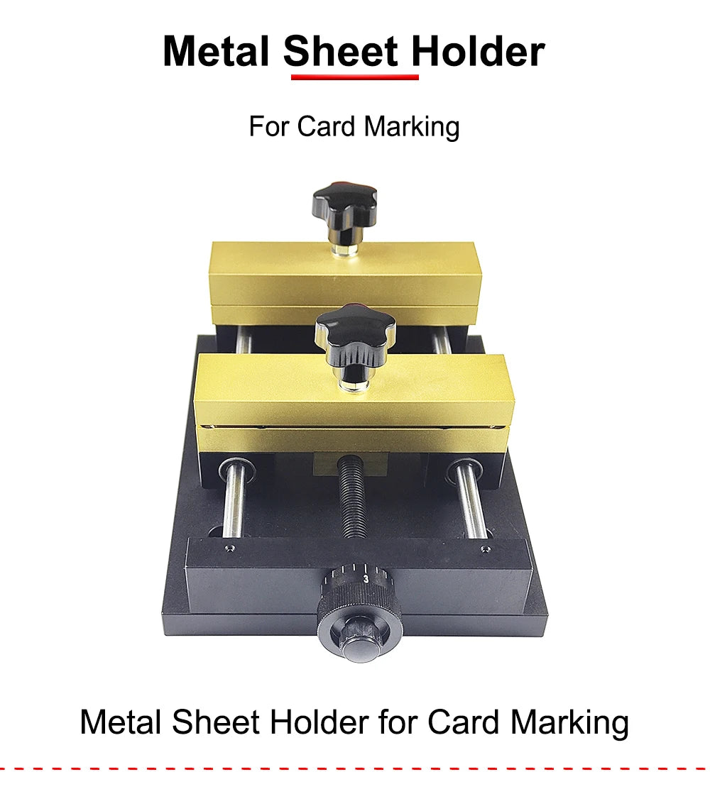 Metal Sheet Holder Bracket for Fiber Laser Engraving Machine