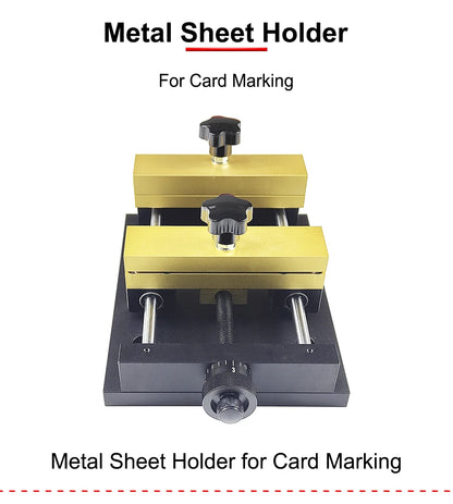 Metal Sheet Holder Bracket for Fiber Laser Engraving Machine