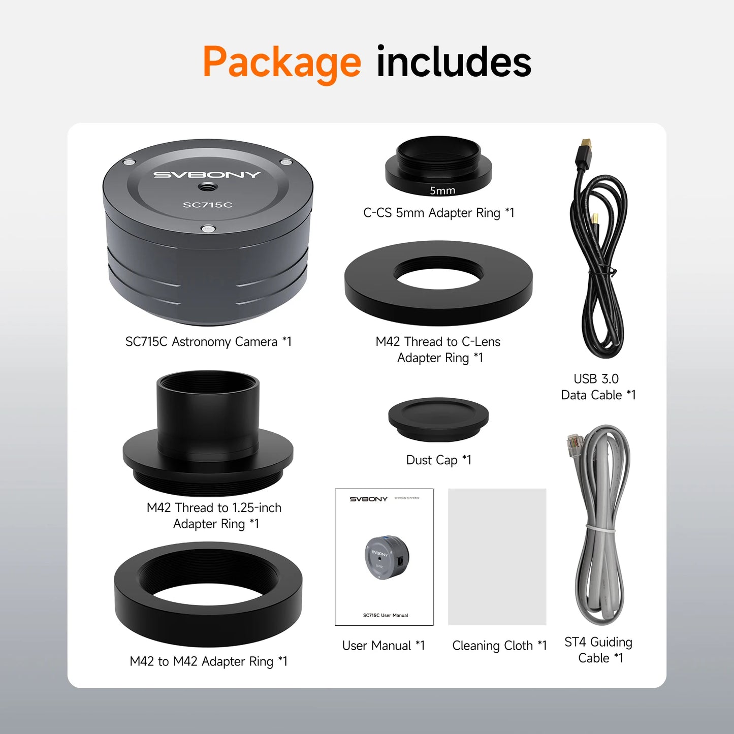 High-Resolution IMX715 Electronic Eyepiece for Astronomy