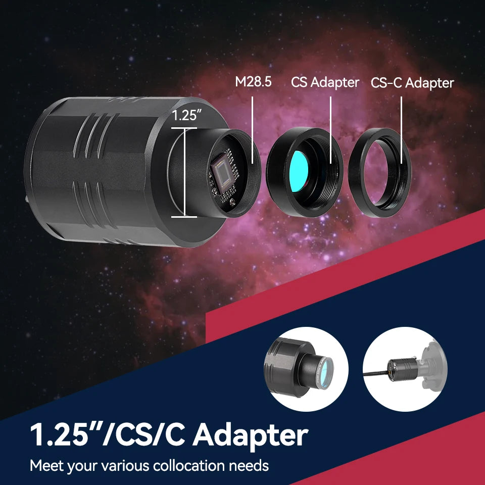 2.4G WiFi Astronomy Camera IMX662 for Planetary Photography