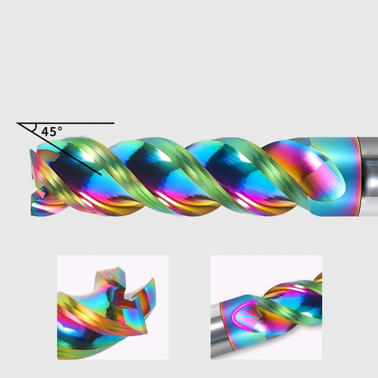 Precision 5mm U-Groove CNC End Mill 5-Pack