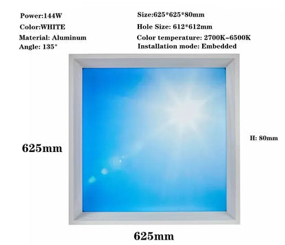 625mm Smart Ceiling Lamp with App and Remote Control