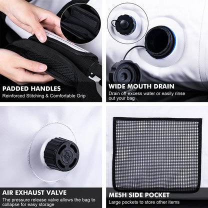 Medium Fishing Tackle Cooler Bag Waterproof Storage