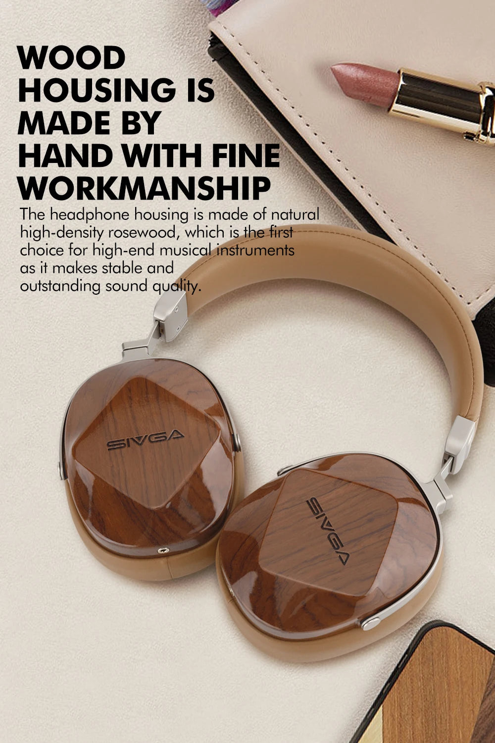 Noise-Isolating Stereo Headphones Over-Ear 4.4mm