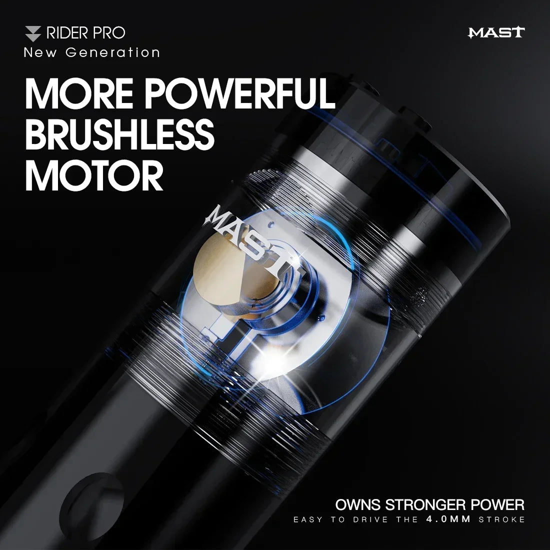 Professional Wireless Tattoo Pen Brushless Motor 1520mAh Battery