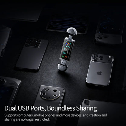 512GB USB-C SSD Flash Drive 1090MB/s High Speed Storage