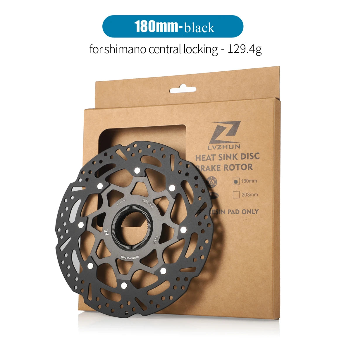 180mm Carbon Ceramic Bicycle Disc Brake Rotor