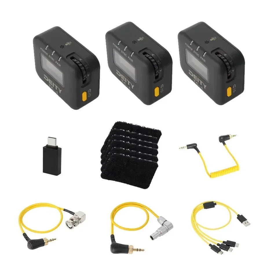 Wireless Timecode Generator Kit for Video Recording