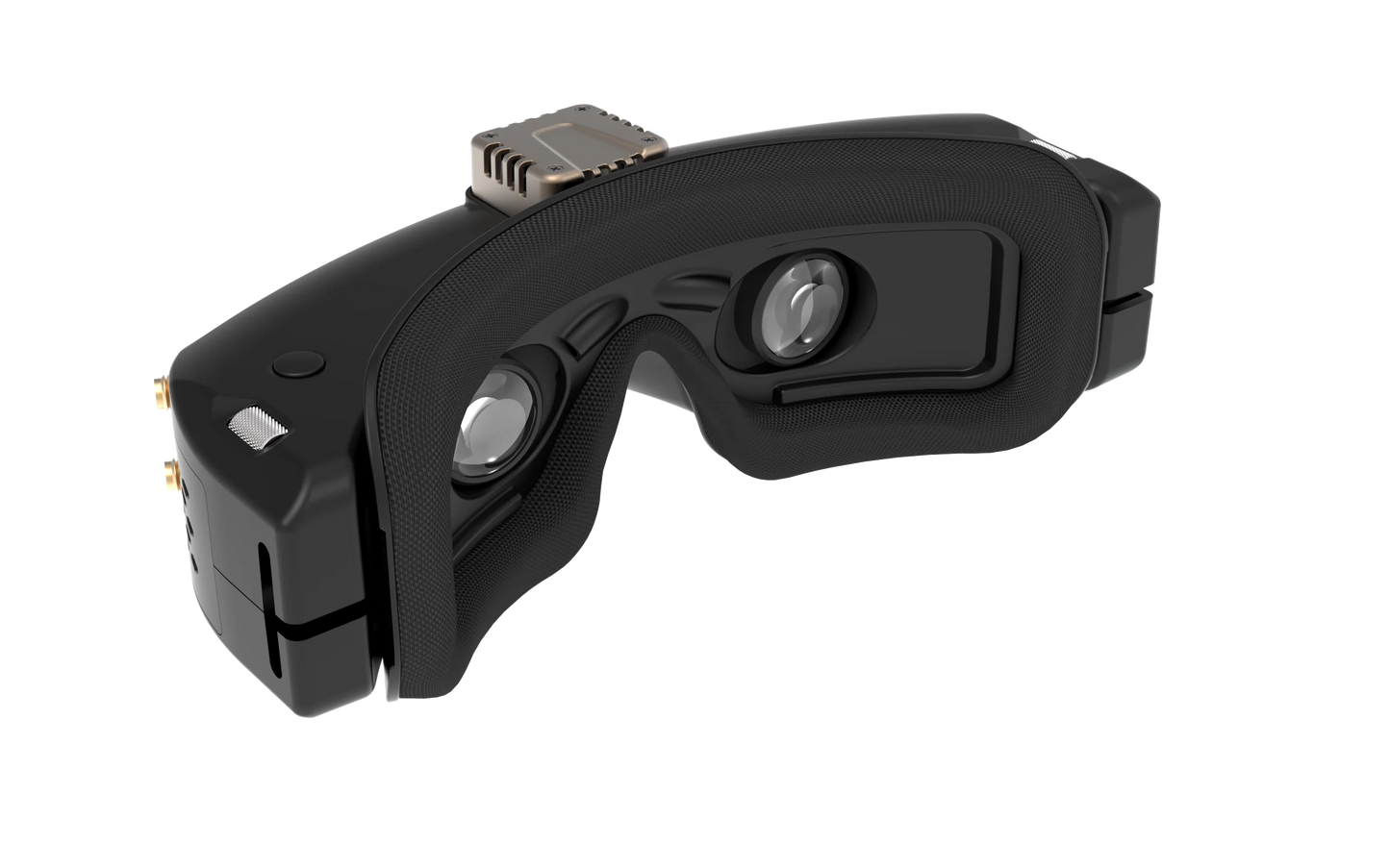 720P OLED FPV Goggles with Head Tracker and DVR