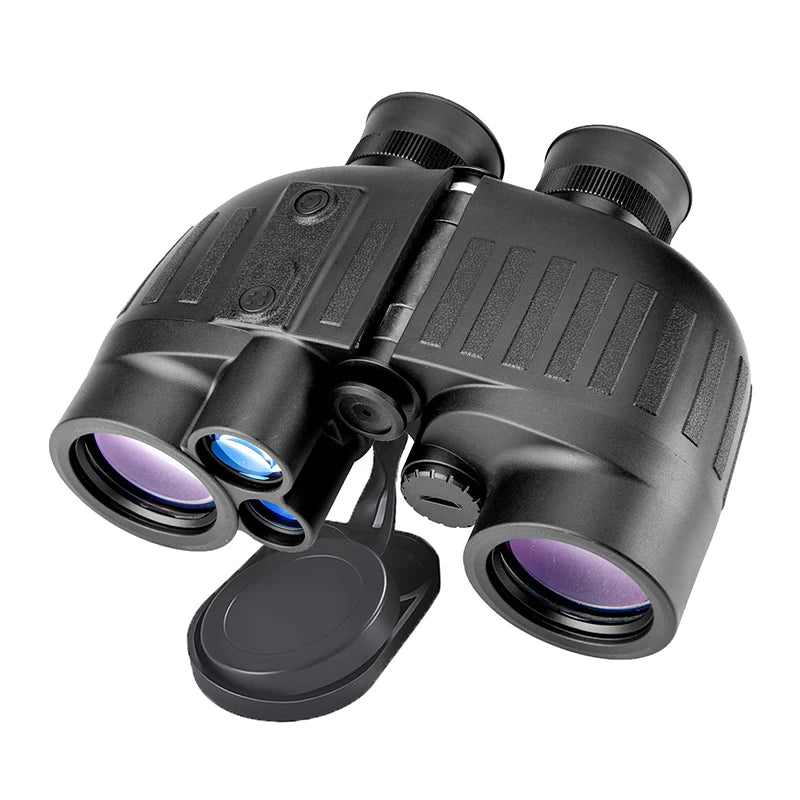 8x40 Marine Binoculars with Rangefinder and Compass