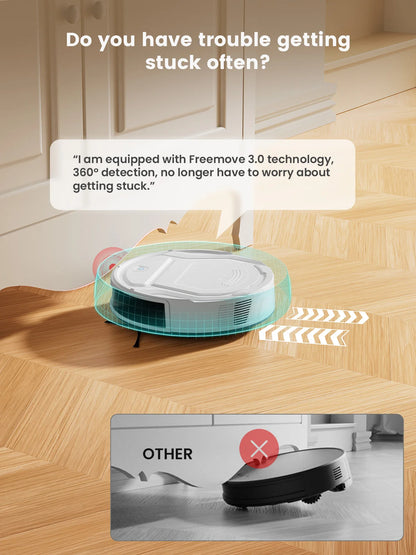 All-in-One Robot Vacuum for Hard Floors & Carpets