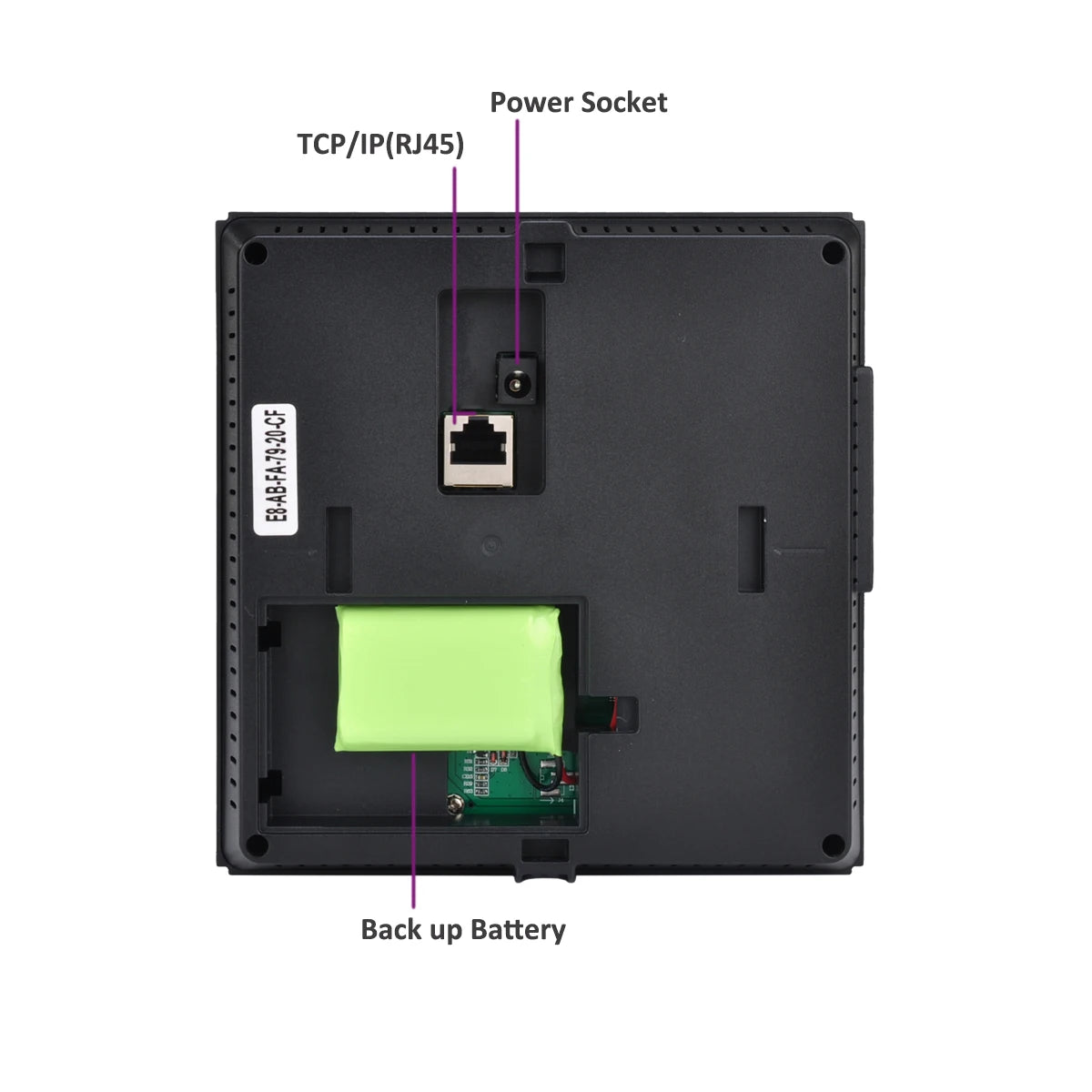 Smart Face Recognition Time Clock with ID Access Control