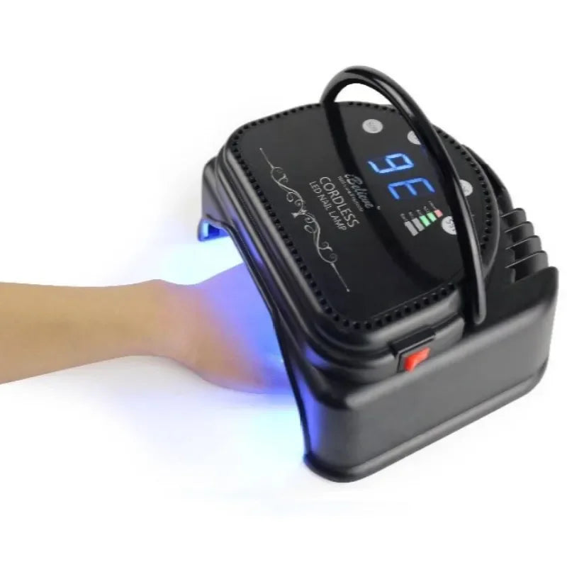 Rechargeable 64W Nail Dryer for Manicure and Pedicure