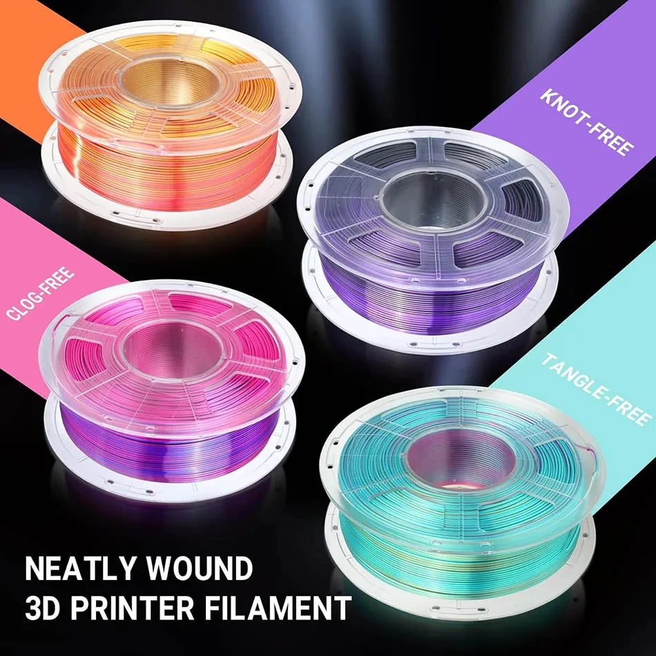 Dual-Colour PLA+ 3D Printer Filament Pack