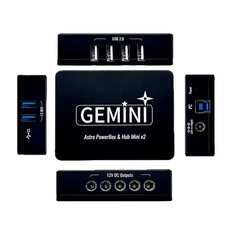 Astronomy Mini V2 Power Hub DC USB 3.1 Astrophotography