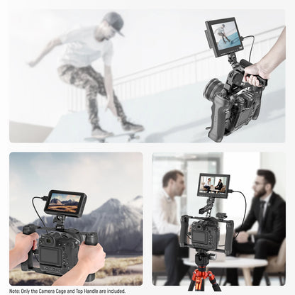 Camera Cage Video Rig with Top Handle Arca Base