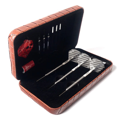 Professional 22g Tungsten Steel Tip Darts Set with Case