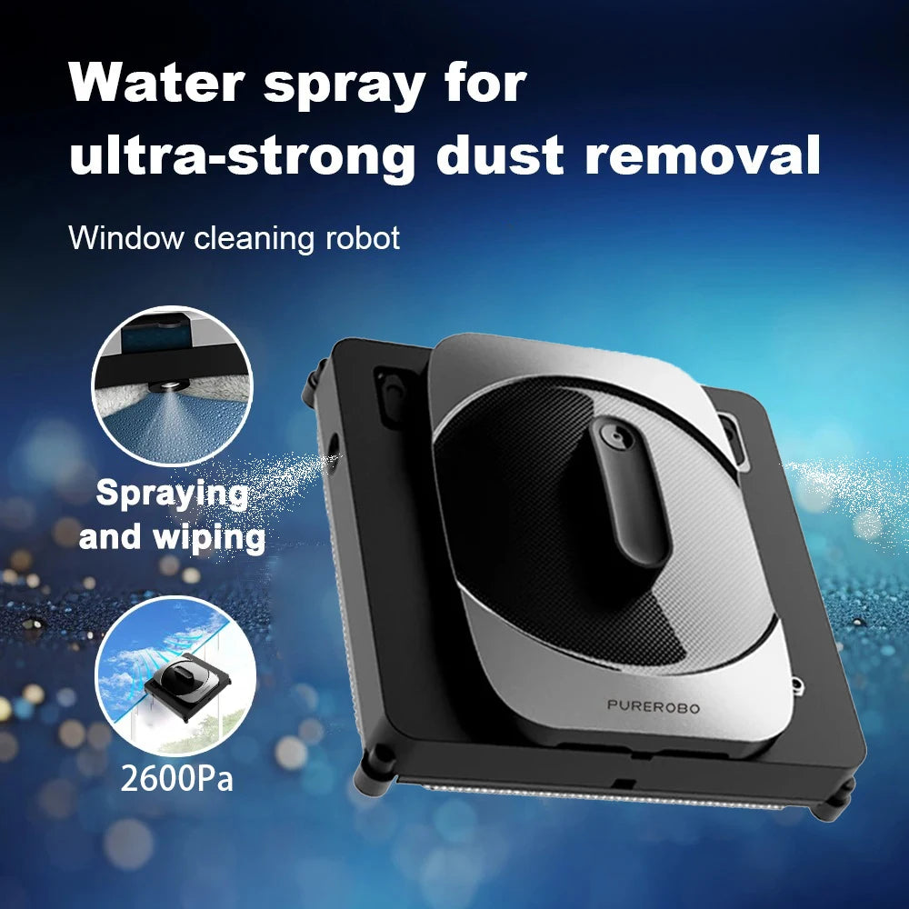 Smart Window Cleaning Robot Automatic Glass Cleaner No App