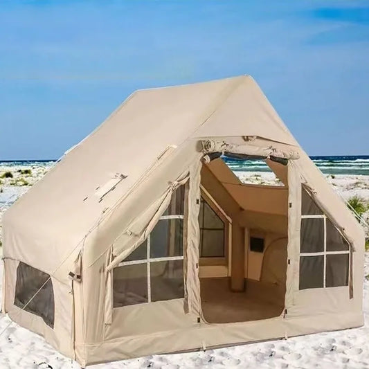 Portable Oxford Cloth Tent with Double Door Access