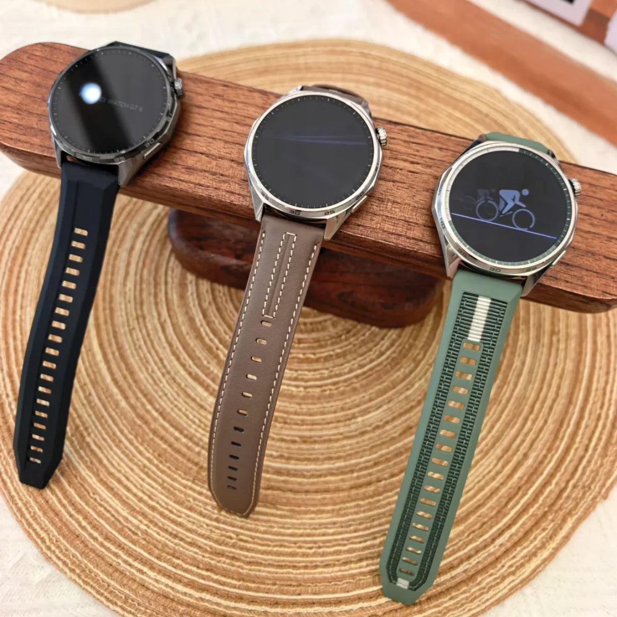 GPS Smart Watch 46mm AMOLED 21-Day Battery iOS Android NFC