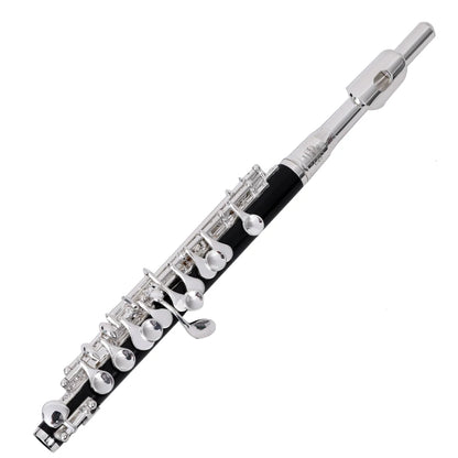 Professional Silver-Plated C Key Piccolo for Musicians