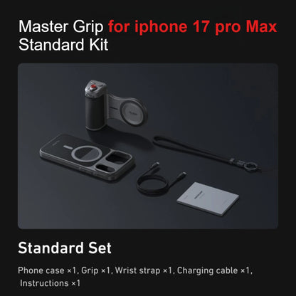 Magnetic Phone Case With Grip For iPhone 17 Pro Max